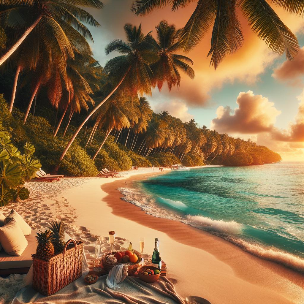 "Luxury Vacation": 2. Detailed reviews for monthly best beach vacations. No text.
