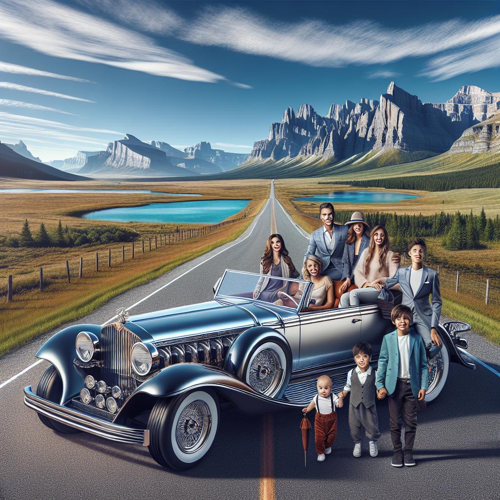 luxury vacations: 3. Road trips: A cost-effective route to family unity. No text.