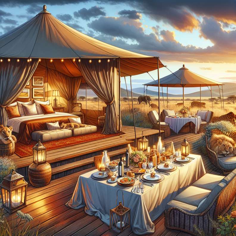 Luxury Accommodations and Dining Options on Your African Safari.jpg: luxury vacation