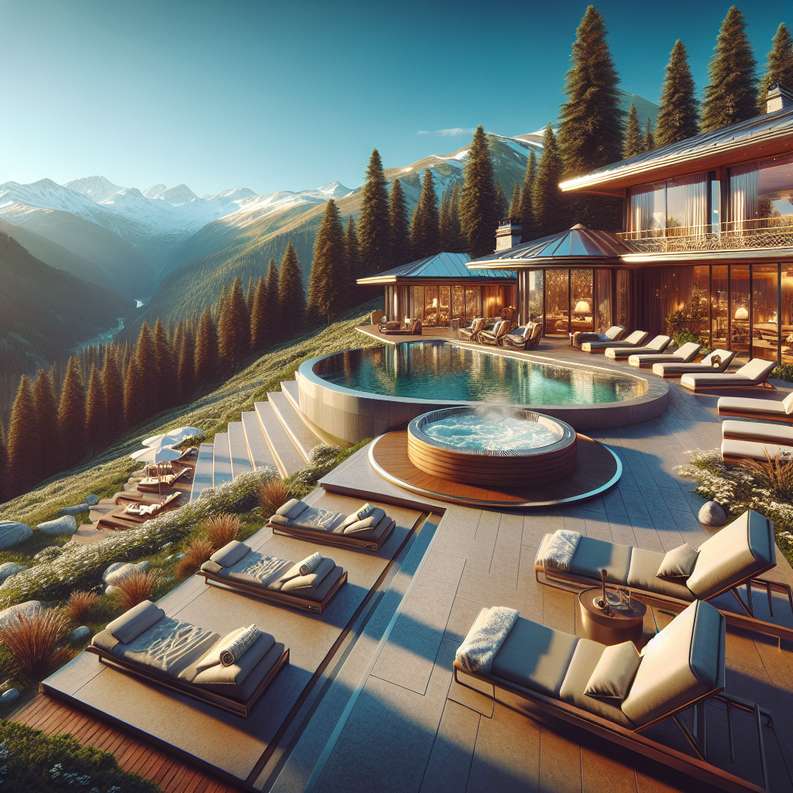 Opulent Serenity Indulging in Luxury Vacation Bliss at a Mountain Haven.jpg: luxury vacation