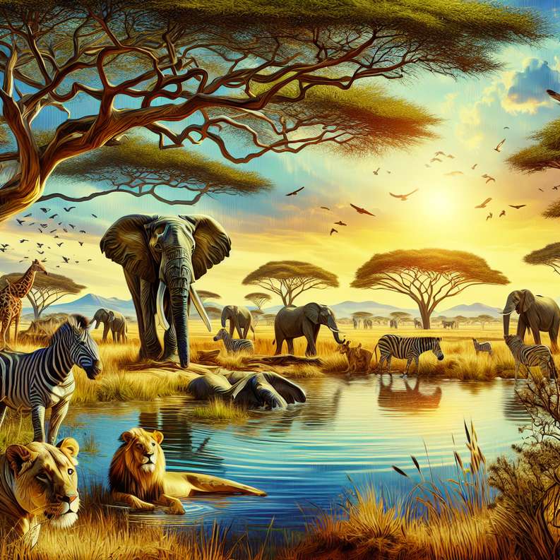 Thrilling African Safari Wildlife Encounters A Photographers Dream.jpg: luxury vacation